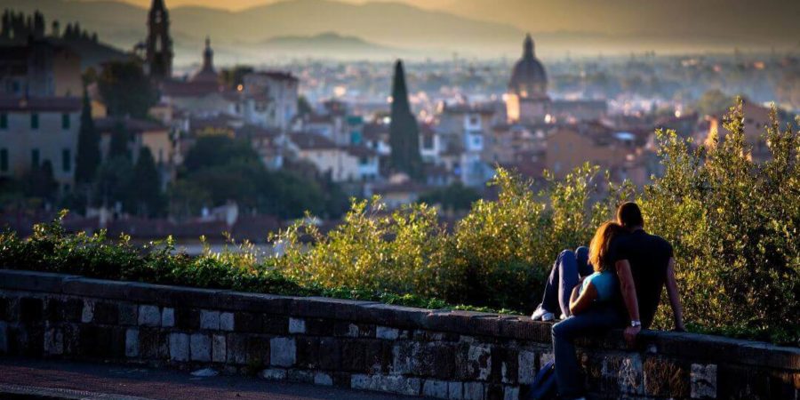 Florence is one of the best places in italy for honeymoon and romantic trips