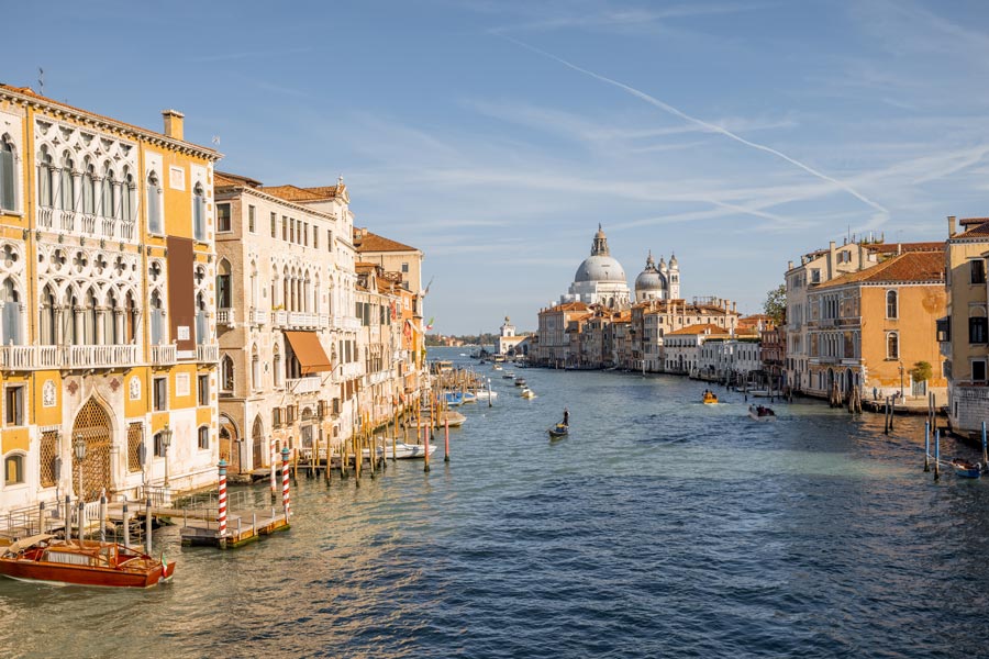 Honeymoon in Italy: Vista sobre o Grande Canal em Veneza 